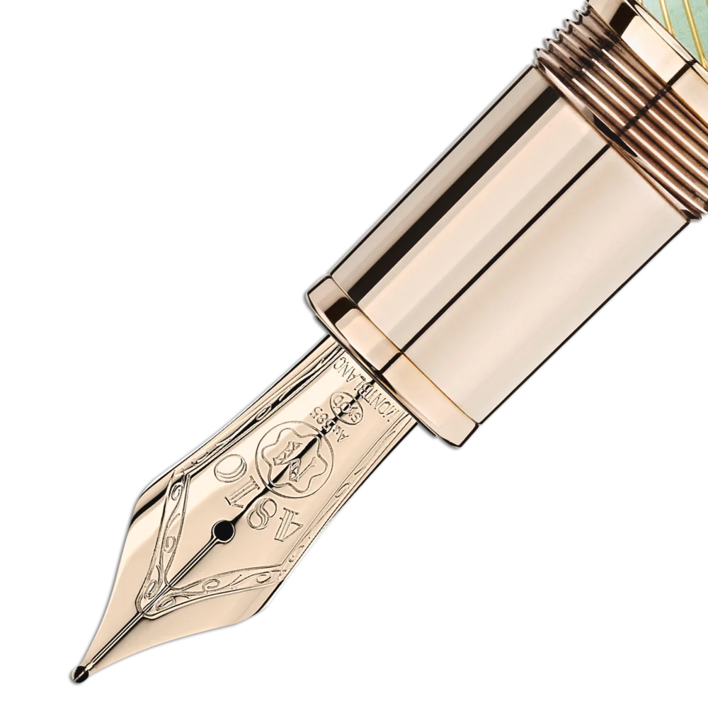 Montblanc® Meisterstück Calligraphy Solitaire Celadon Dégradé Füllfederhalter M