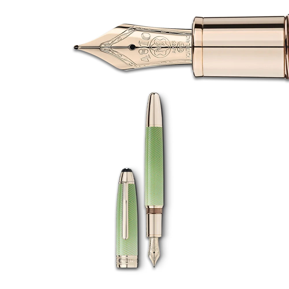 Montblanc® Meisterstück Calligraphy Solitaire Celadon Dégradé Füllfederhalter M