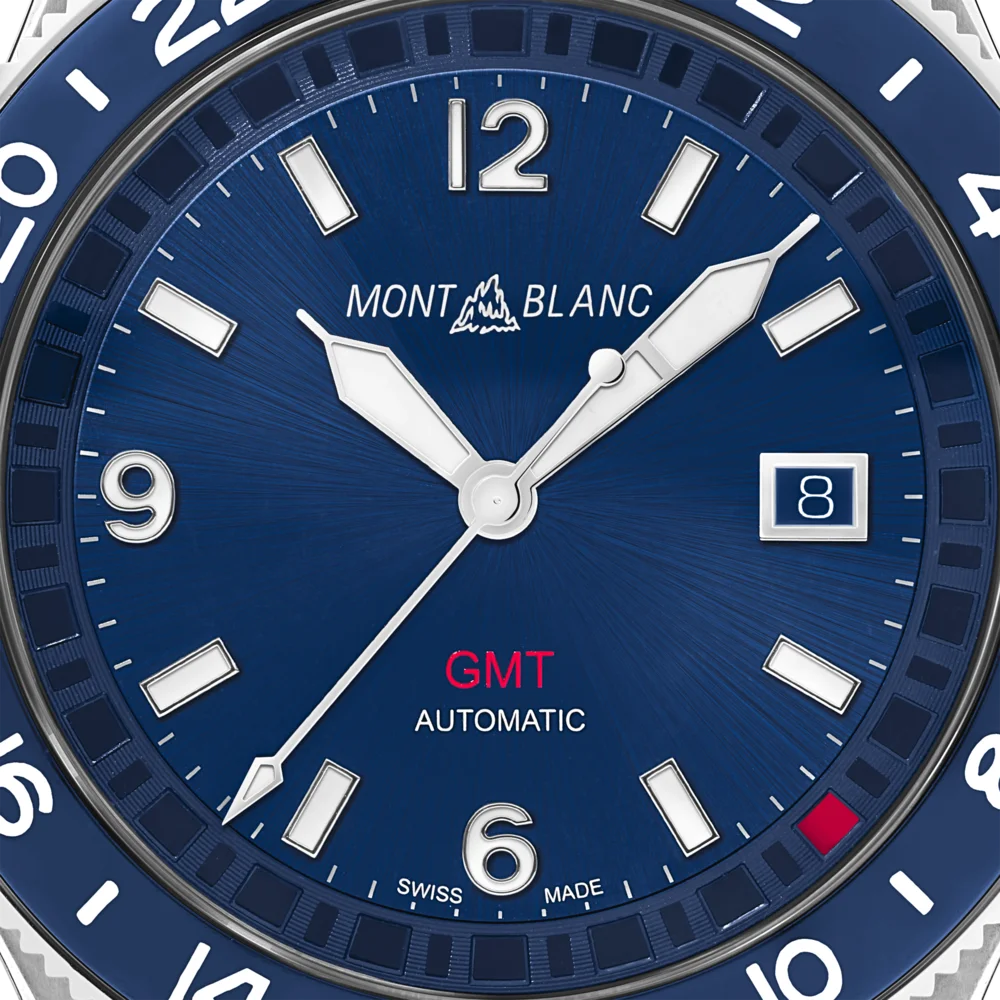 Montblanc GMT Uhr Automatik blaues Zifferblatt kaufen Kitzbühel