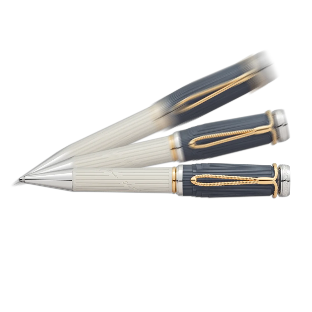 Limitiertes Montblanc® Jane Austen Sammlerstück – edler Writers Edition Kugelschreiber mit platin- und gelbgoldbeschichteten Details, Premium-Schreibgerät kaufen