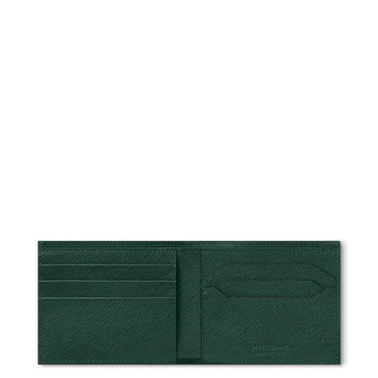 Montblanc Sartorial Brieftasche 6 cc in Smaragdgrün