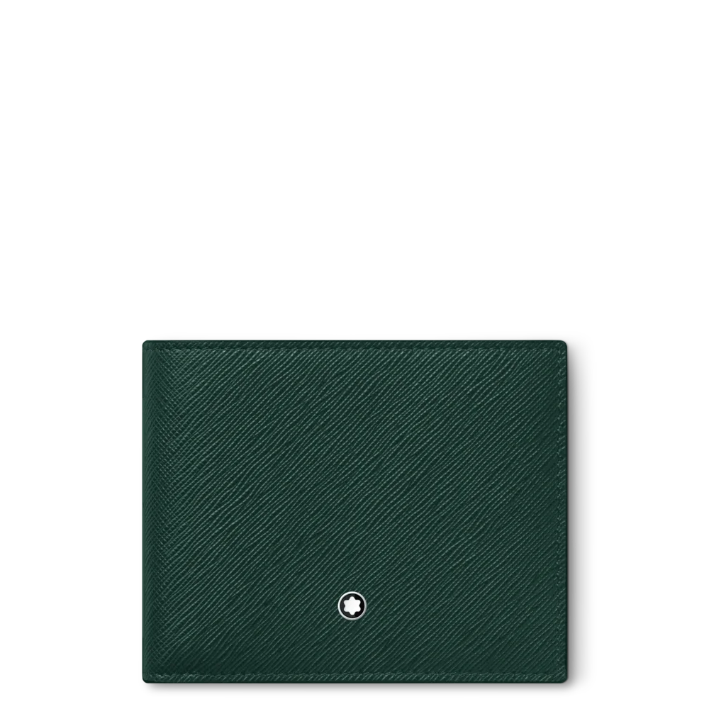 Montblanc Sartorial Brieftasche 6 cc in Smaragdgrün