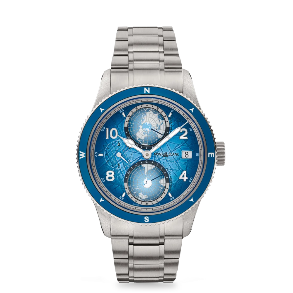 Montblanc 1858 Geosphere South Pole Limited Edition – Luxus-Uhr, erhältlich in der Montblanc Boutique Kitzbühel Tirol