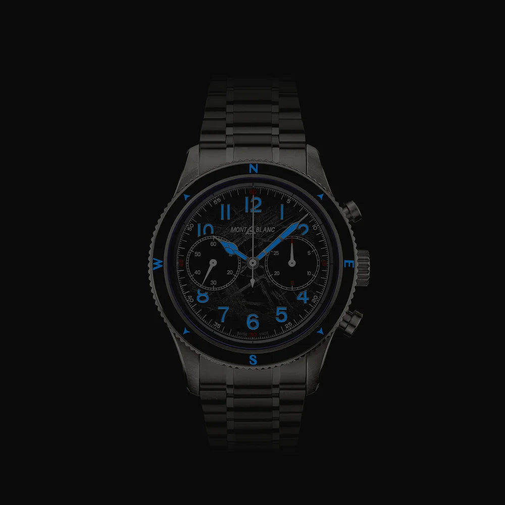 Montblanc® 1858 Automatic Chronograph 0 Oxygen The 8000