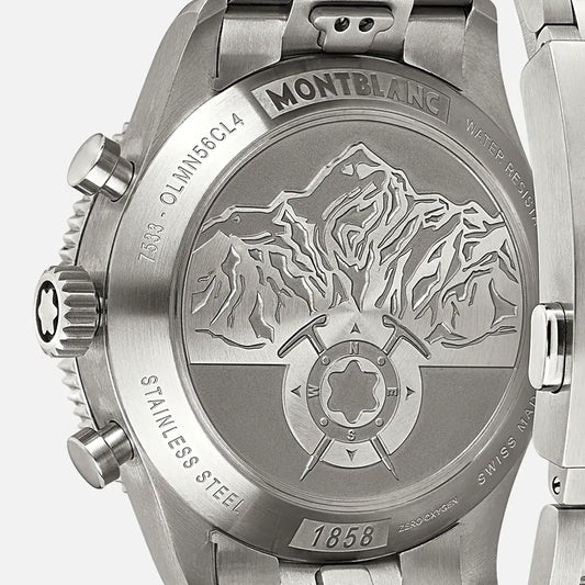 Montblanc® 1858 Automatic Chronograph 0 Oxygen The 8000