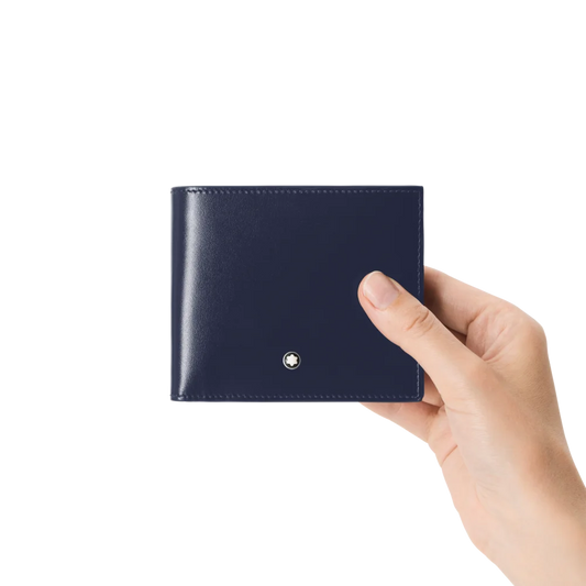 Montblanc® Meisterstück Brieftasche 4 cc in Tintenblau
