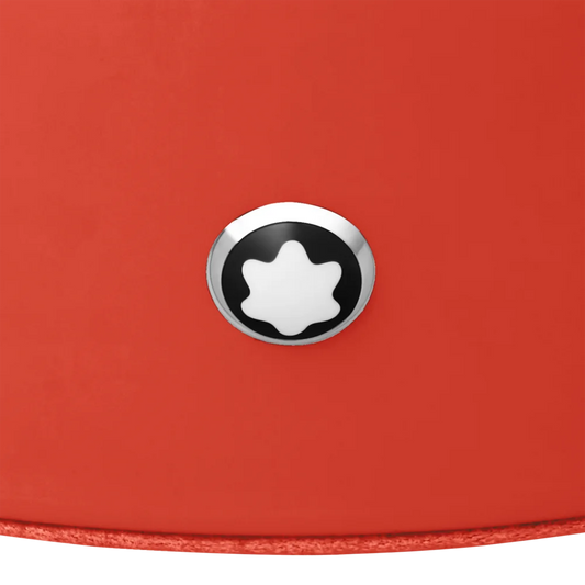 Montblanc runde Schreibtischablage groß korallenfarben