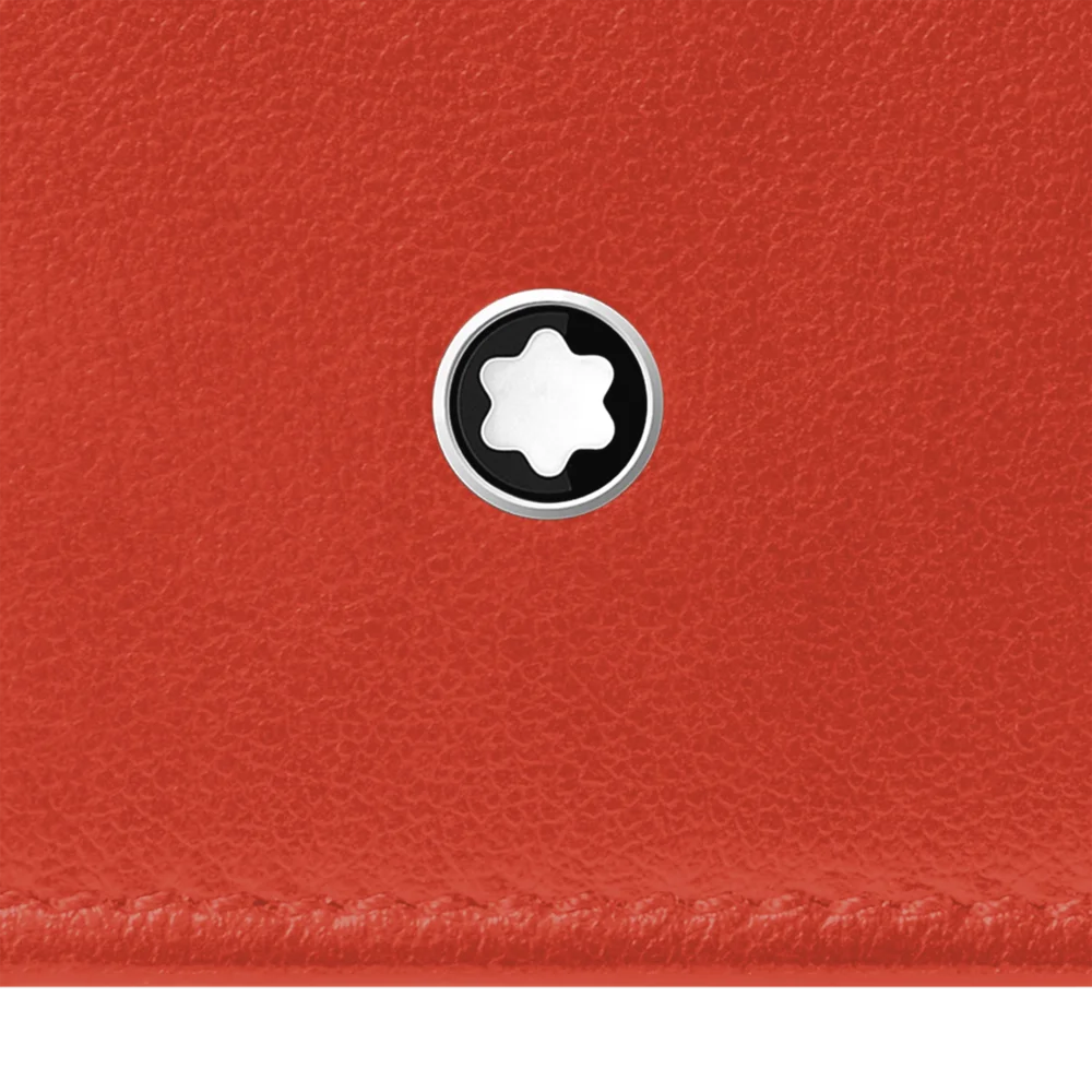 Montblanc® Soft kontinentale Nano-Brieftasche in Koralle