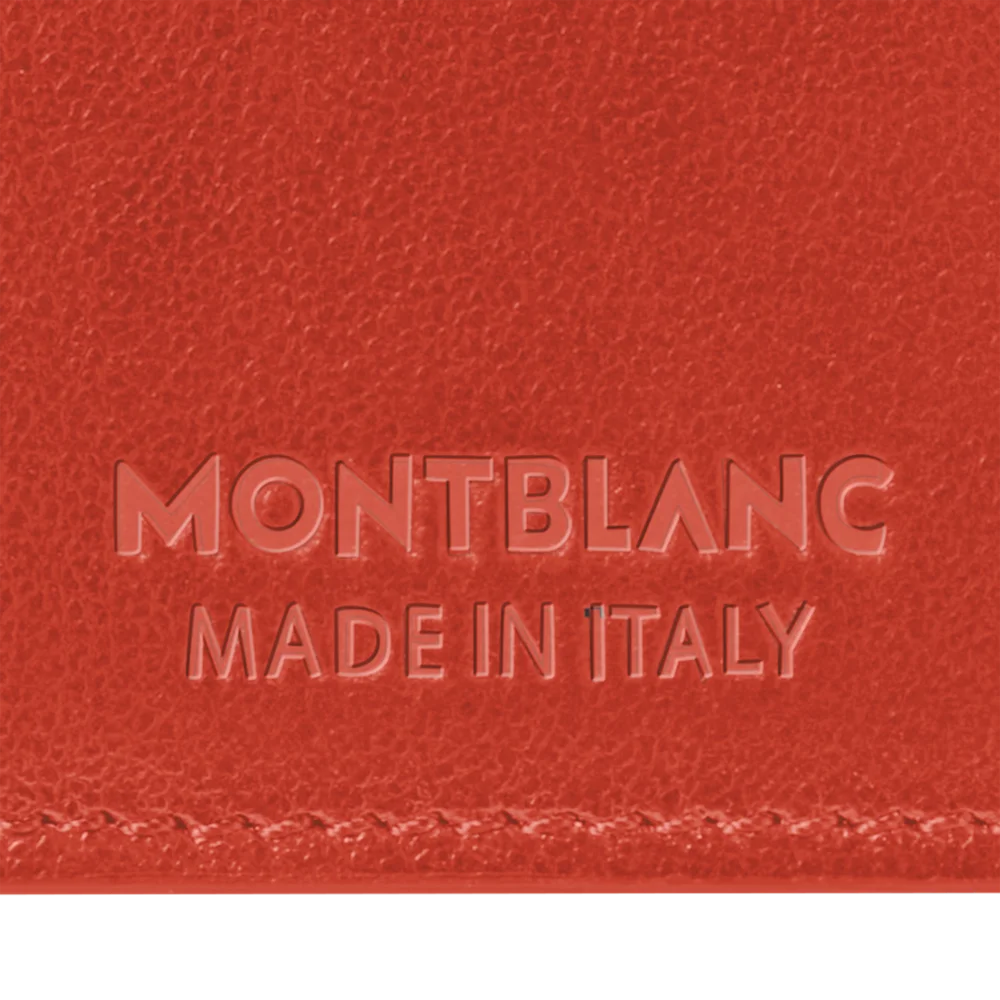 Montblanc® Soft kontinentale Nano-Brieftasche in Koralle