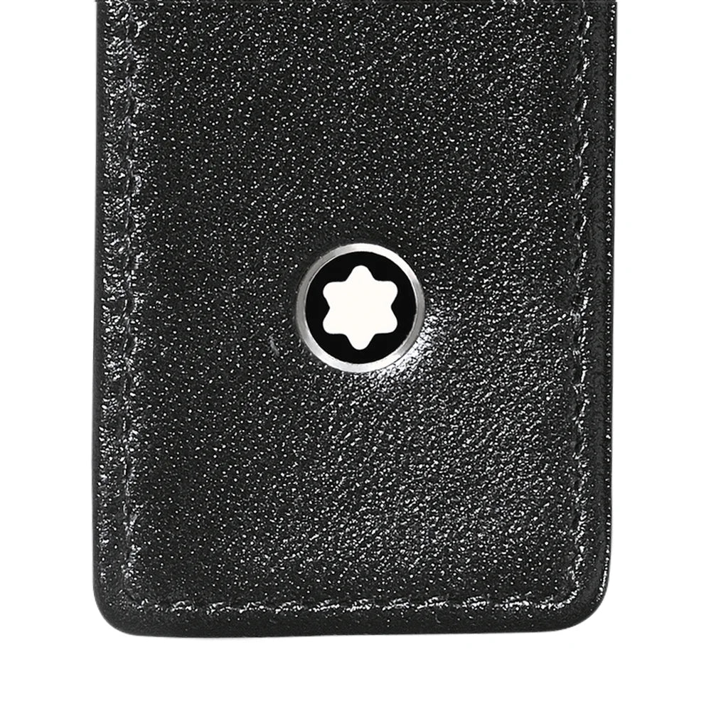 Luxus Schreibgeräteetui Montblanc Kitzbühel – exklusives Sammlerstück, schwarze Lederhülle, perfekte Geschenkidee, Montblanc Boutique Kitzbühel