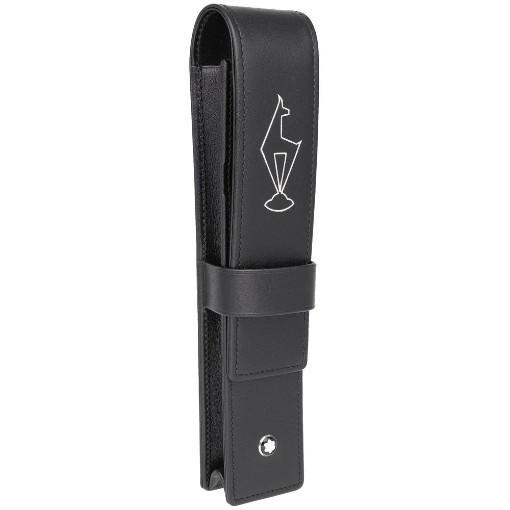 Premium Montblanc Etui Kitzbühel – vollnarbiges Kalbsleder, elegantes Design, High-End Accessoire, Montblanc Boutique Kitzbühel