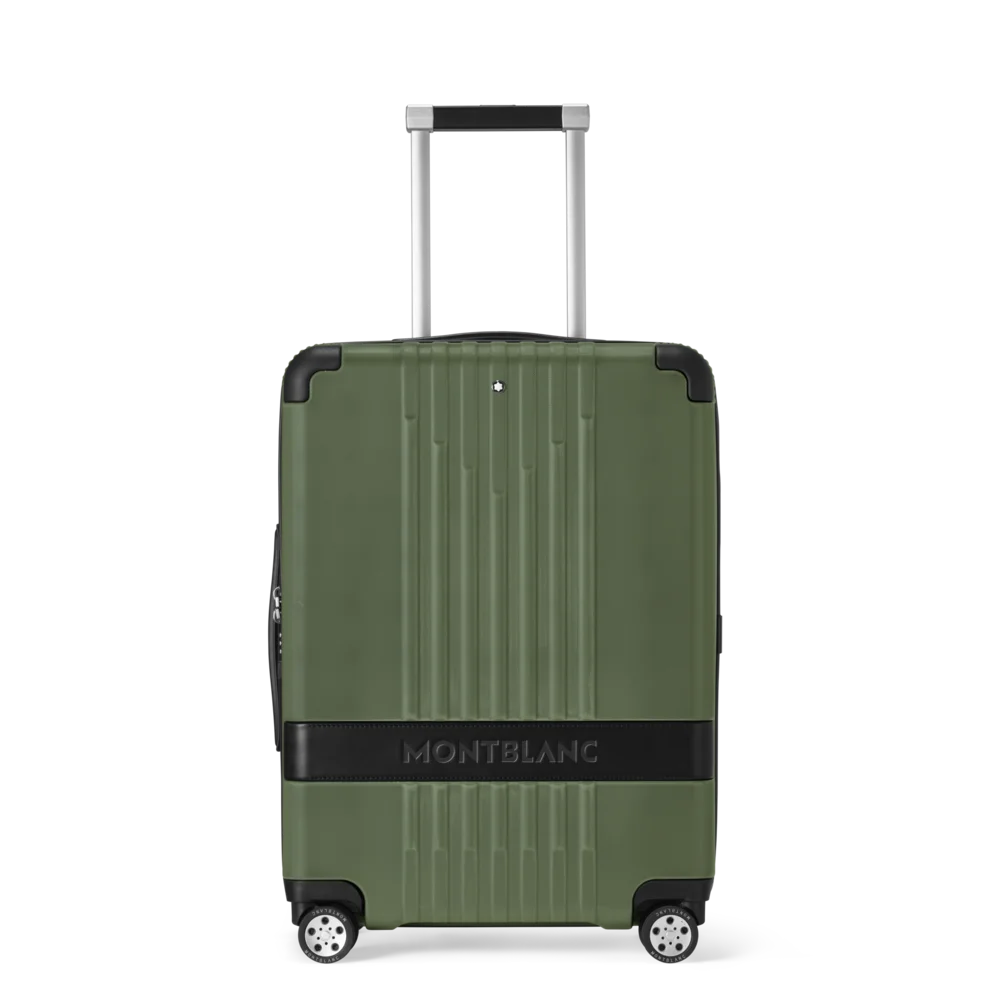 Montblanc #MY4810 leichter robuster Kabinentrolley in Olivegrün