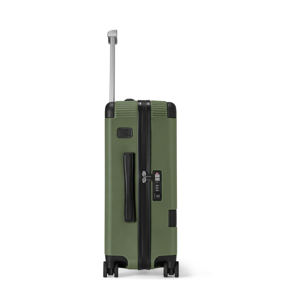Montblanc #MY4810 leichter robuster Kabinentrolley in Olivegrün