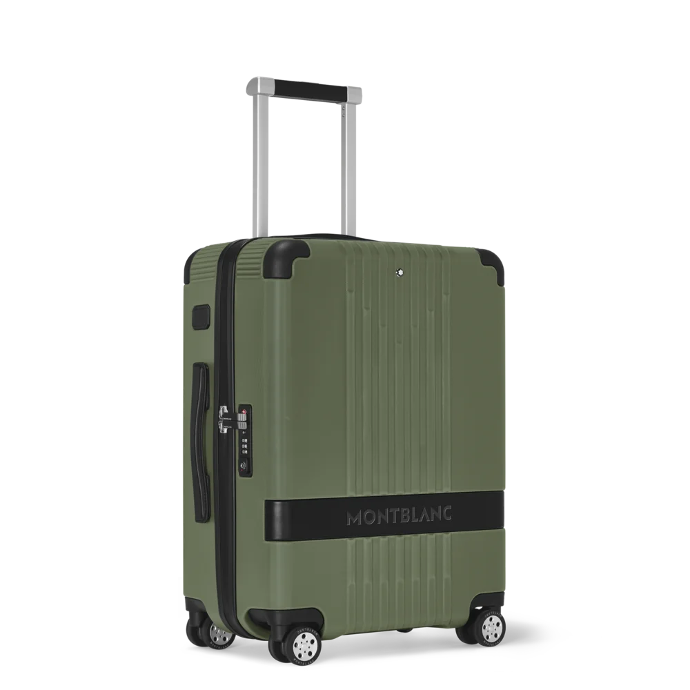 Montblanc #MY4810 leichter robuster Kabinentrolley in Olivegrün