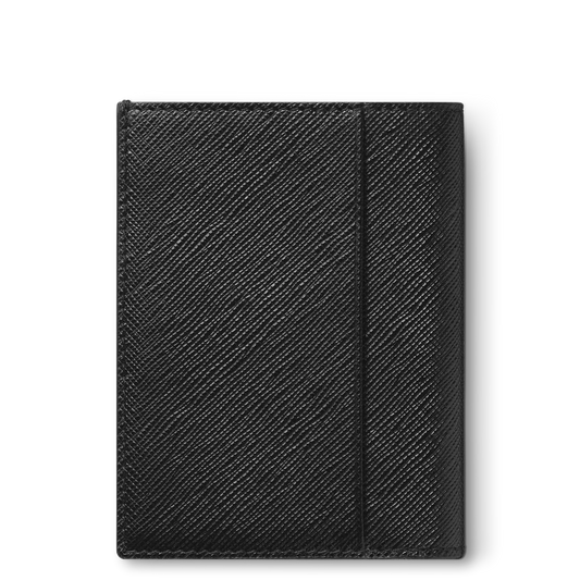Kompakte Montblanc Brieftasche mit Geldscheinfach und Extrafächern