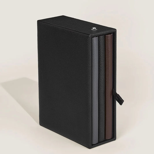 Montblanc Aufbewahrungsbox für drei mittelgroße Notizbücher mit Emblem