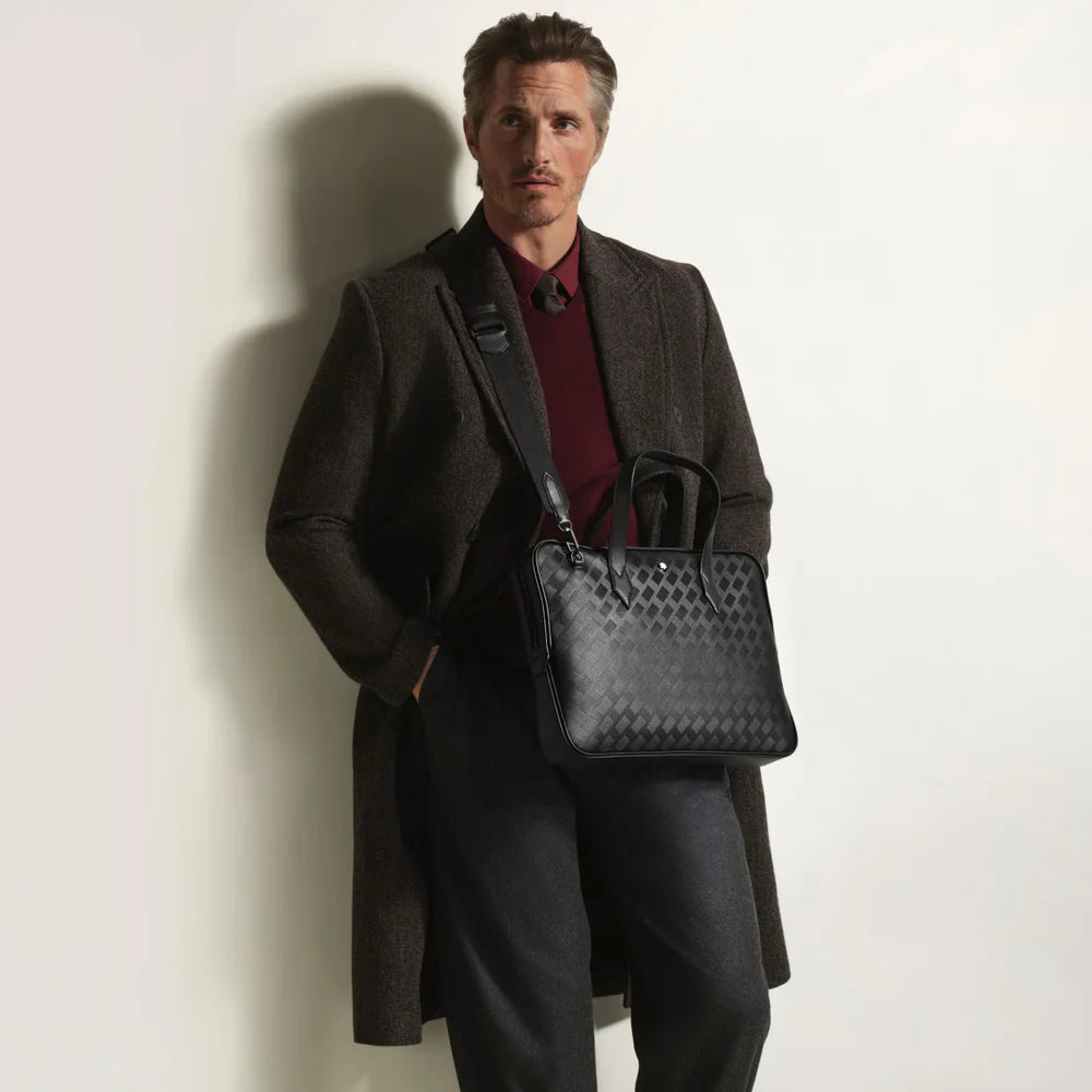 Schwarze Businesstasche von Montblanc