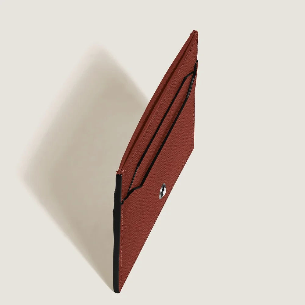 Kartenetui 5 cc von Montblanc in der Farbe Red Oak