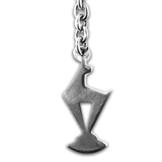 Schlüsselanhänger Kitz Gams 40 mm – Karabiner