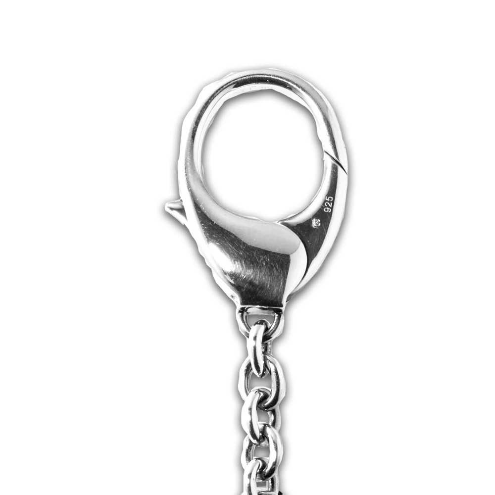 Schlüsselanhänger Kitz Gams 40 mm – Karabiner