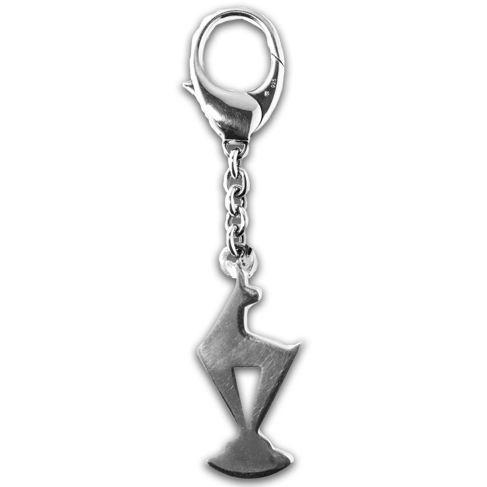 Schlüsselanhänger Kitz Gams 45 mm – Karabiner