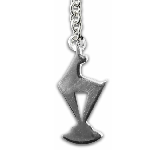 Schlüsselanhänger Kitz Gams 50 mm – Karabiner