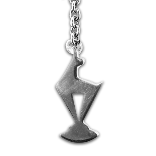 Schlüsselanhänger Kitz Gams 50 mm – Hebel-Hacken-Verschluss