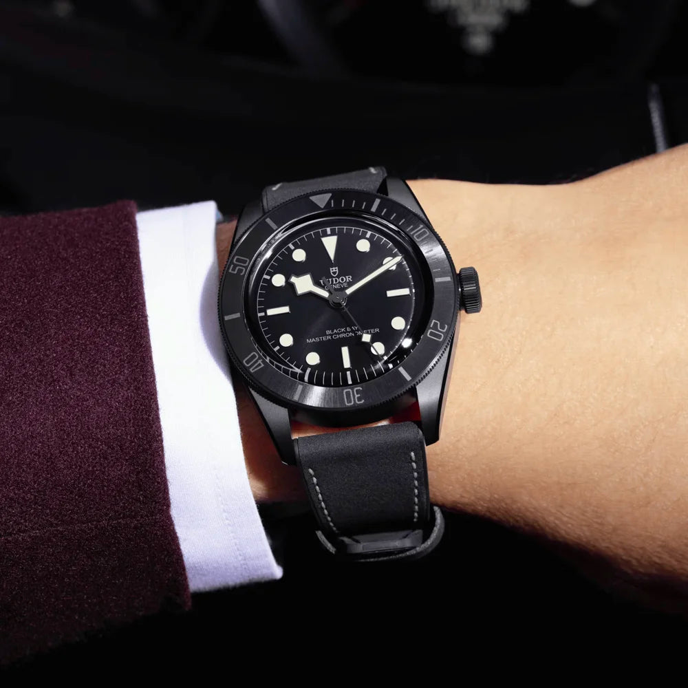 Tudor®  Black Bay Ceramic Ziffernblatt schwarz