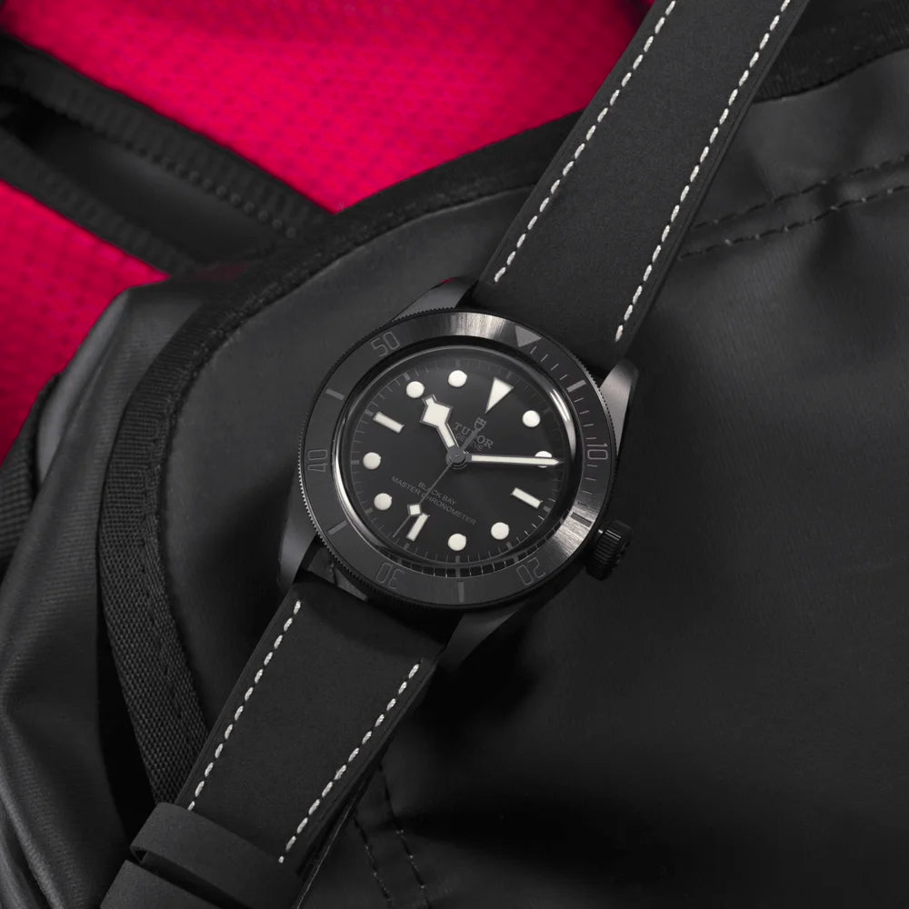 Tudor®  Black Bay Ceramic Ziffernblatt schwarz