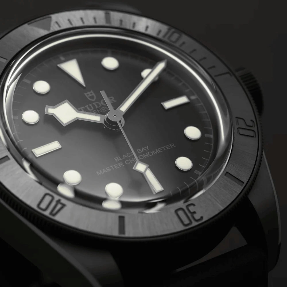Tudor®  Black Bay Ceramic Ziffernblatt schwarz