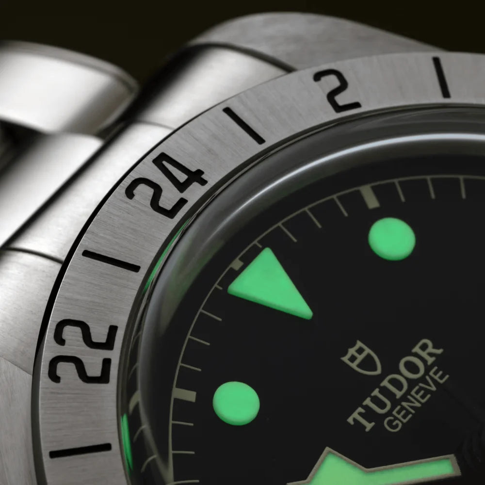 Tudor® Black Bay Pro Ziffernblatt schwarz