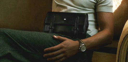 Montblanc Handtasche in schwarz