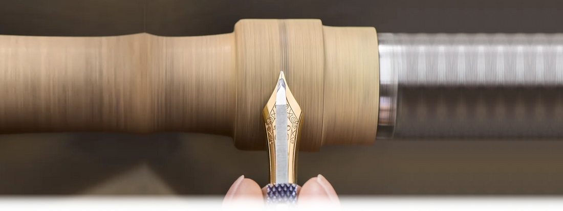 Montblanc Feder beim Schleifen