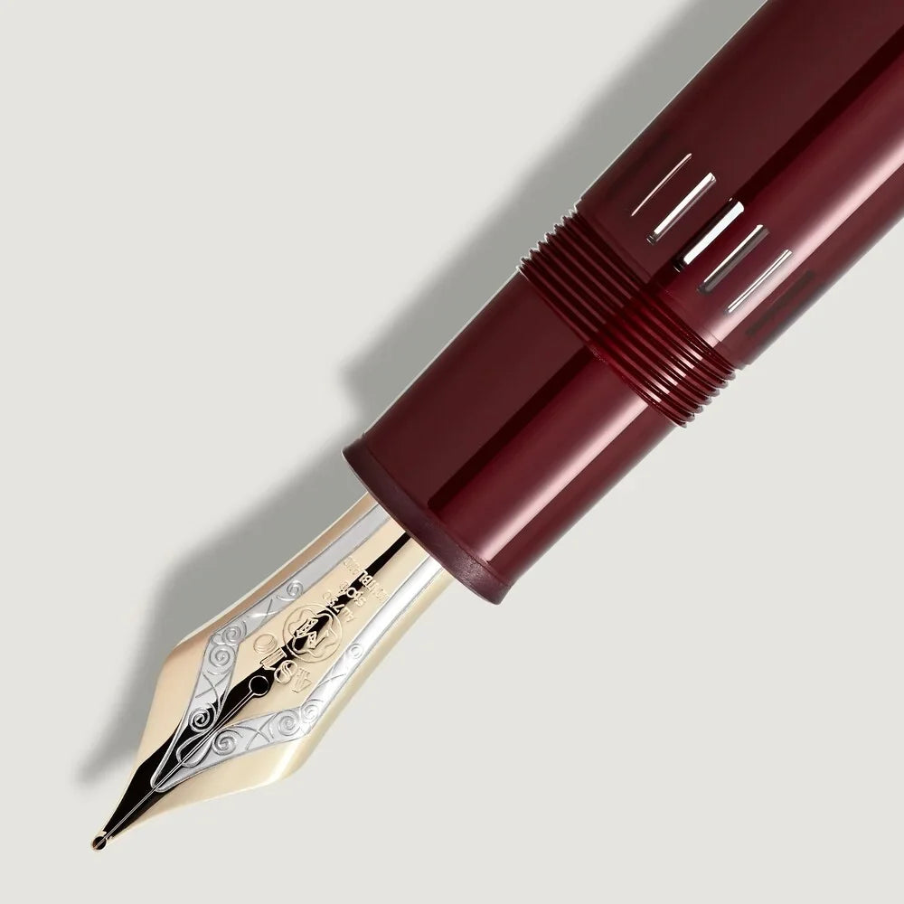 Exklusiver Montblanc Luxus Füllfederhalter in Burgundy Red online kaufen