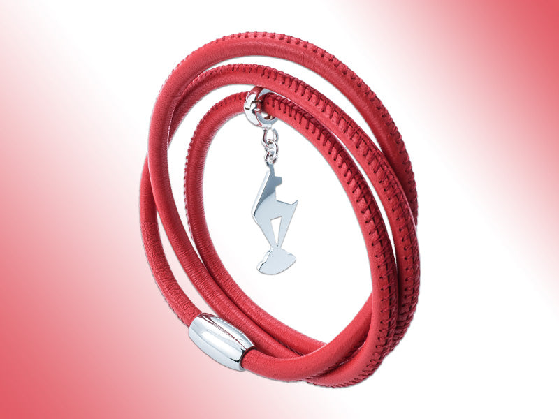 KitzSpirit® Nappaleder Armband mit KB Gams