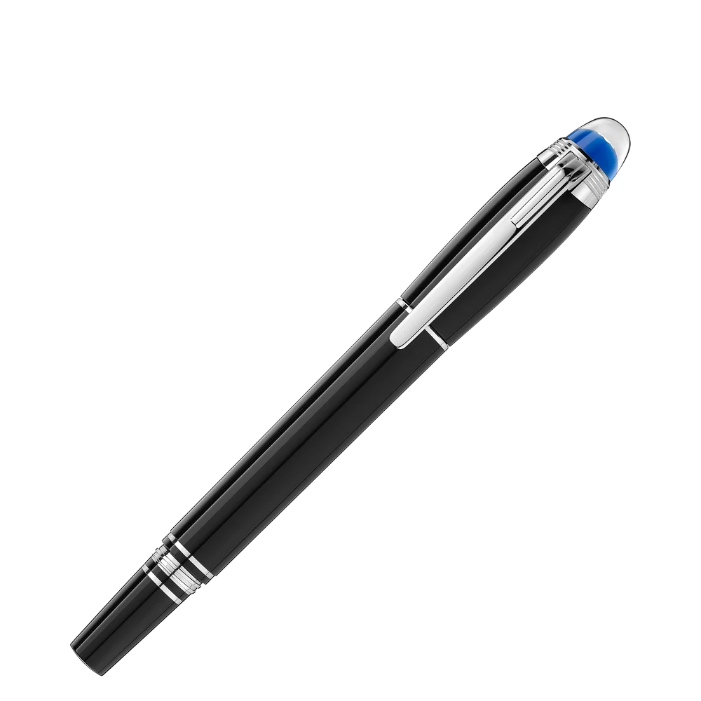 Montblanc StarWalker Edelharz Fineliner aus schwarzem Edelharz mit Platinclip als hochwertiges Premium Schreibgerät in der Montblanc Boutique Kitzbühel erhältlich