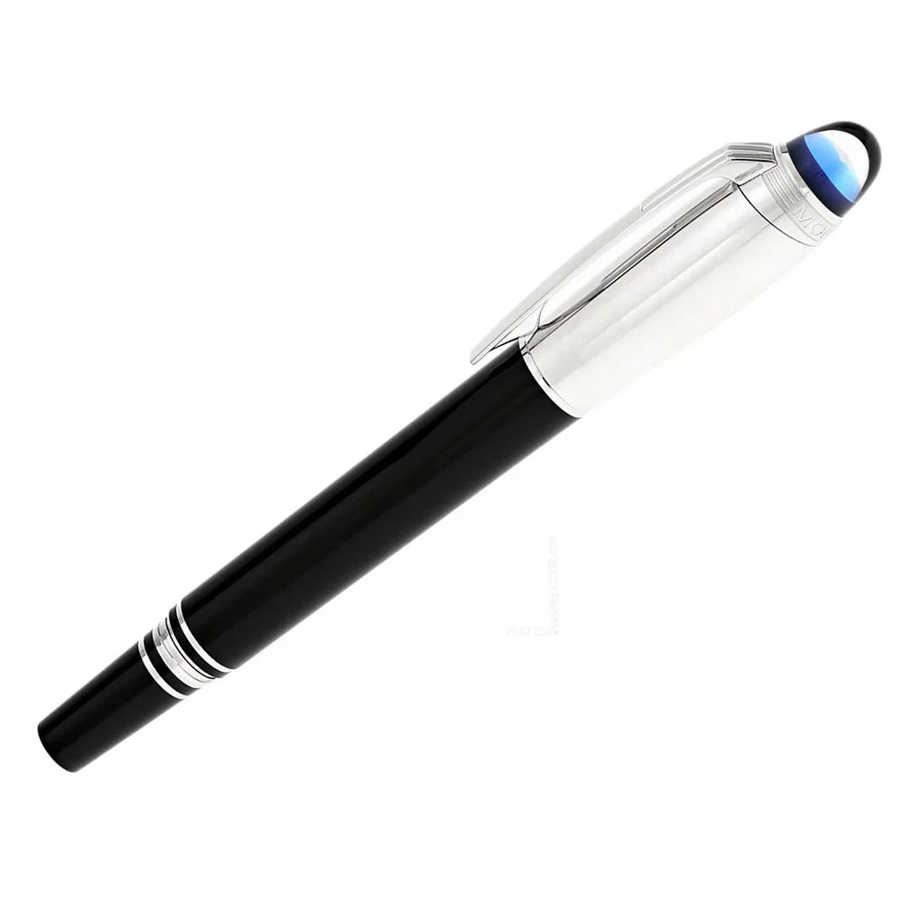 Platiniertem Montblanc StarWalker Fineliner mit Seriennummer und Markenschriftzug