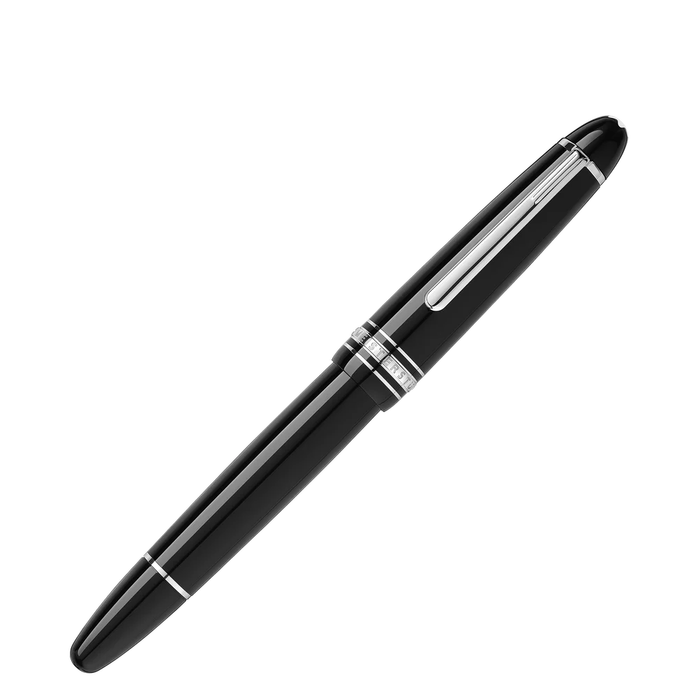 Montblanc Füllfederhalter mit weißem Emblem und individueller Seriennummer