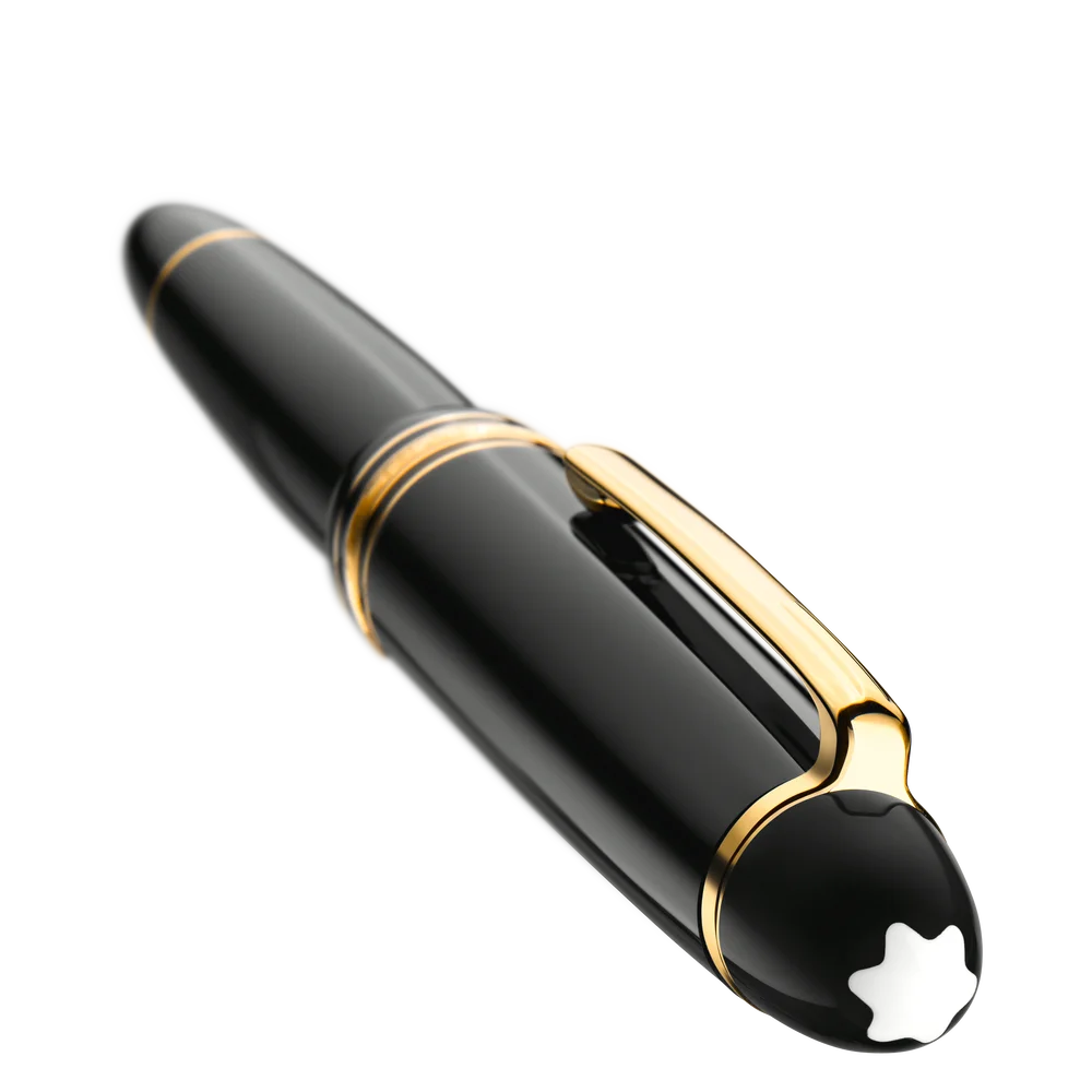 Montblanc Meisterstück LeGrand Füllfederhalter aus schwarzem Edelharz