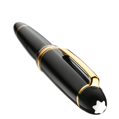 Montblanc Meisterstück LeGrand Füllfederhalter aus schwarzem Edelharz