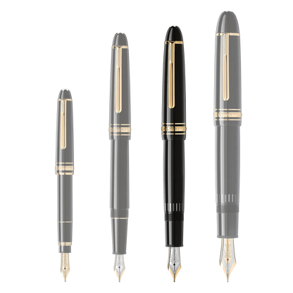 Montblanc Meisterstück LeGrand mit vergoldetem Clip und Seriennummer