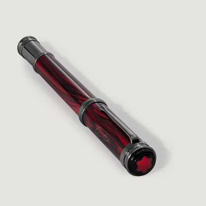 Montblanc Writers Edition Bram Stoker Füllfederhalter rotes schwarzes Edelharz Kitzbühel