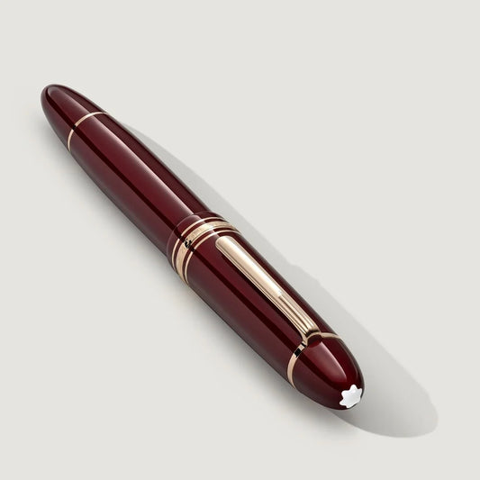 Montblanc Meisterstück 149 Burgundy Red Füllfederhalter aus burgunderrotem Edelharz