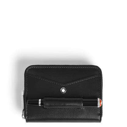 Luxus Mini Geldbörse Montblanc Meisterstück schwarz für zahlungskräftige Kundschaft die auf exklusive Marken setzt jetzt online sicher bei Boutique Kitzbühel bestellen
