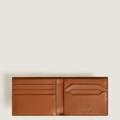 Innenansicht Montblanc Geldbörse 6 Kreditkartenfächer zwei Geldscheinfächer zwei Zusatzfächer elegante Organisation für Alltag und Business