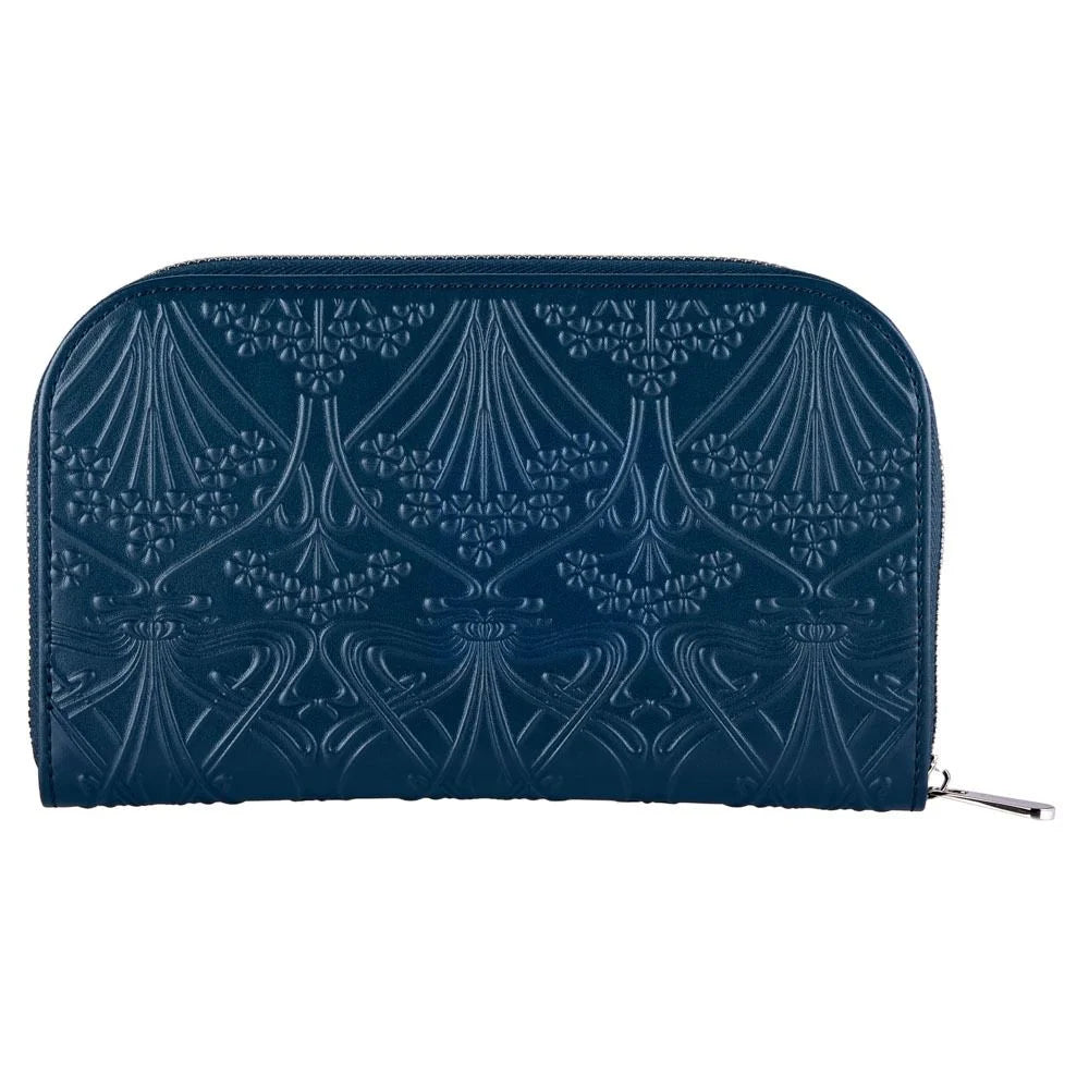 WOLF 1834 - WOLF X LIBERTY All Over Ianthe Travel Schmuck Portfolio Navy Luxus Schmuckaufbewahrung mit geprägtem Design sicher im Juwelier Tirol Shop online kaufen