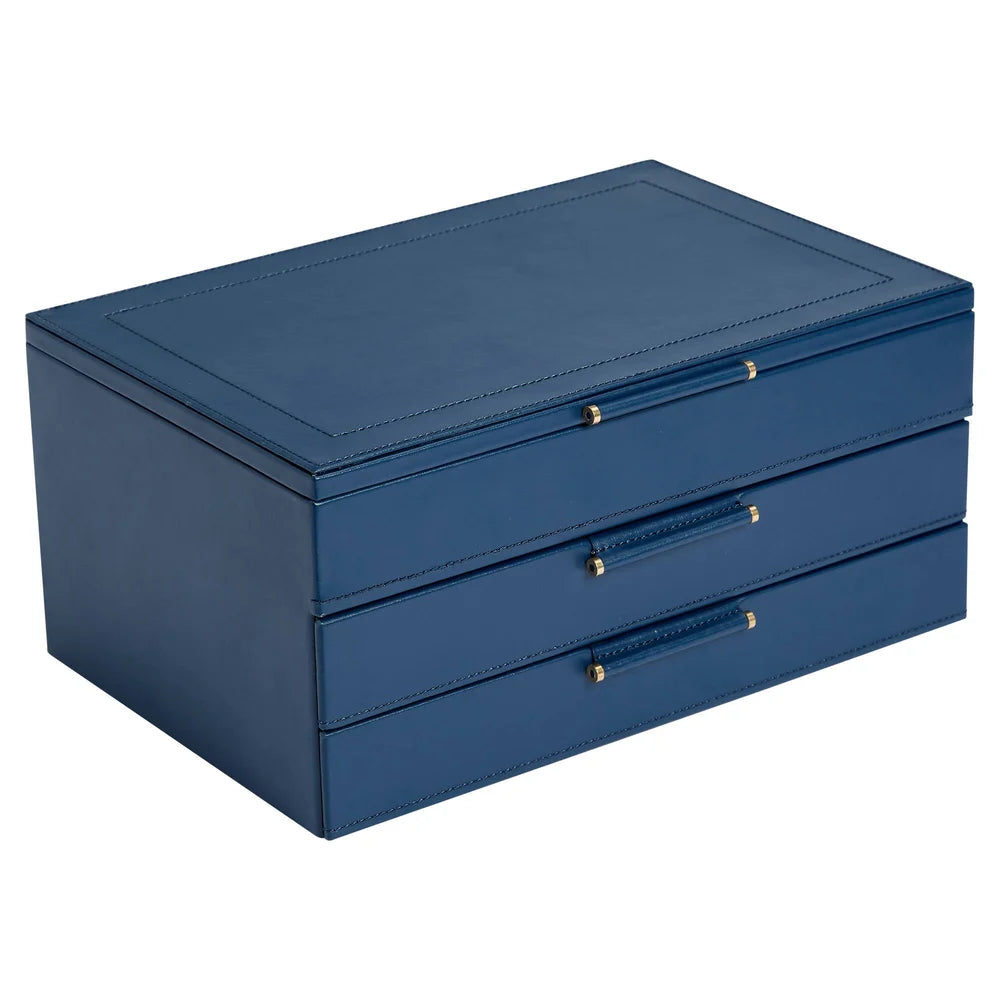 Sophia Schmuckbox mit Schublade indigoblau