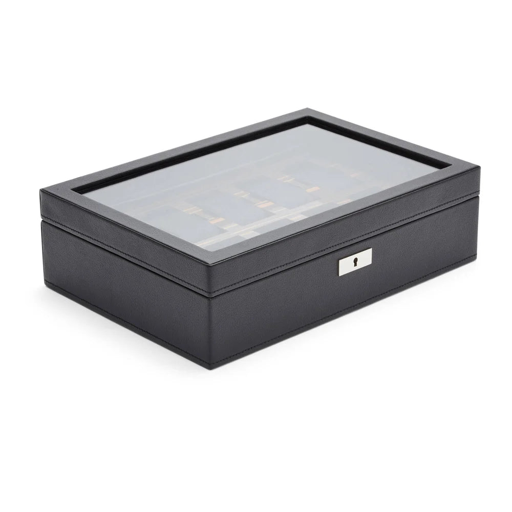 Roadster Box für 10 Uhren schwarz