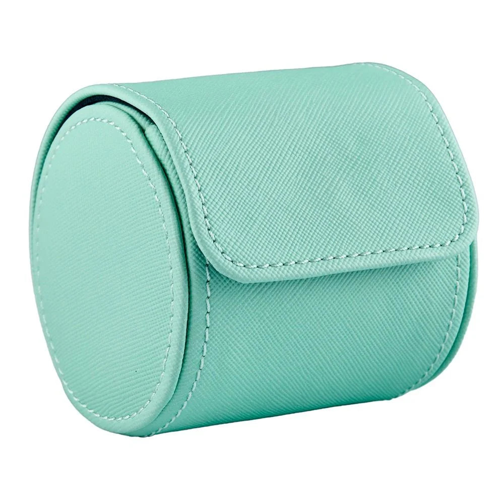WOLF 1834 - Premium Uhrenrolle Seltzer Einzeluhrrolle in Mint und Teal für Luxusuhren im Juwelier Tirol Online-Shop sichern
