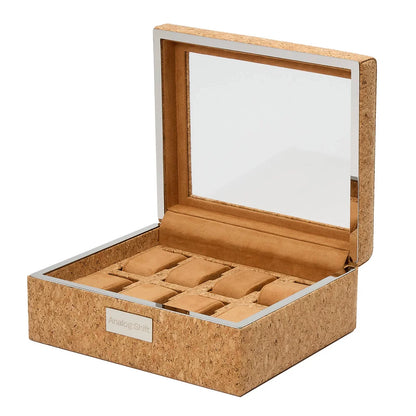 WOLF x Analog Shift 1976 Collection 8-teilige Uhrenbox beige